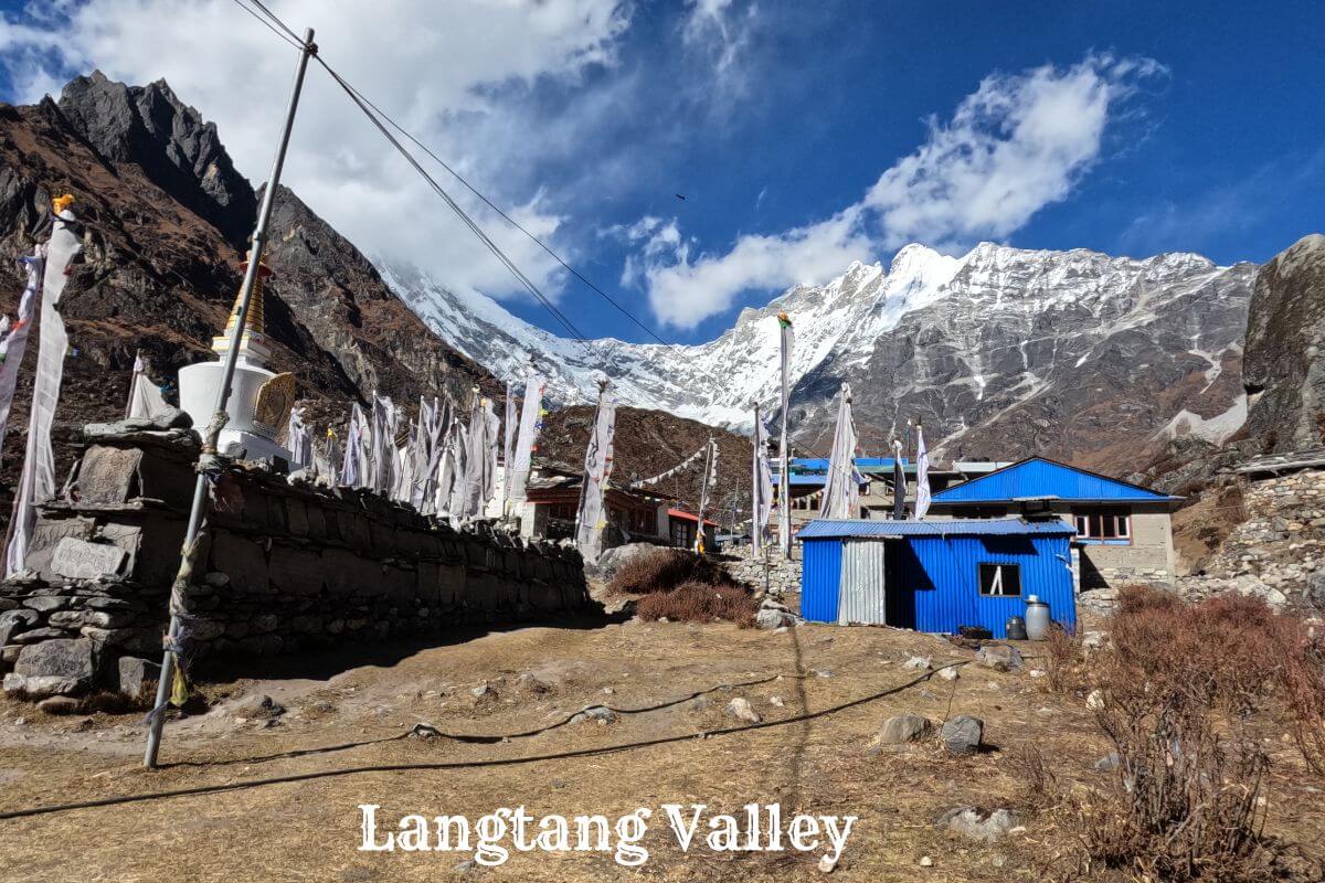 Picture from Kyanjin Gompa