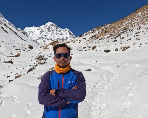 Picture From Machhapuchhre Base Camp ()