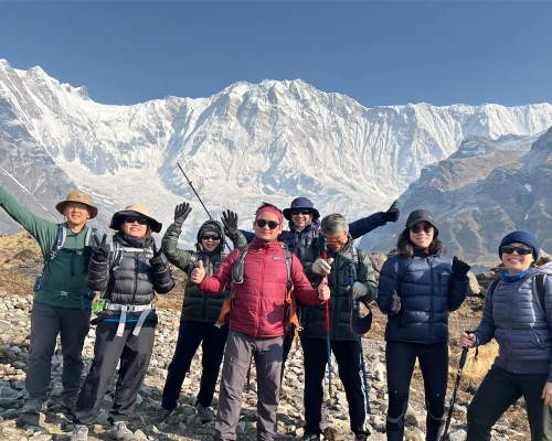 The Annaurna Base Camp Trek